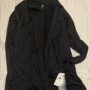 Plus Size Black Women's Active Jacket